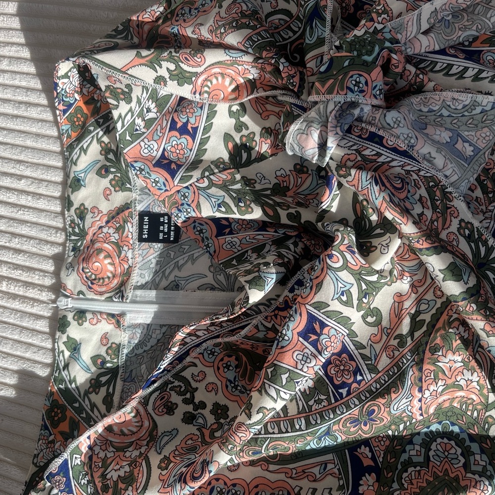 Paisley Print Skort - Picture 2 of 3